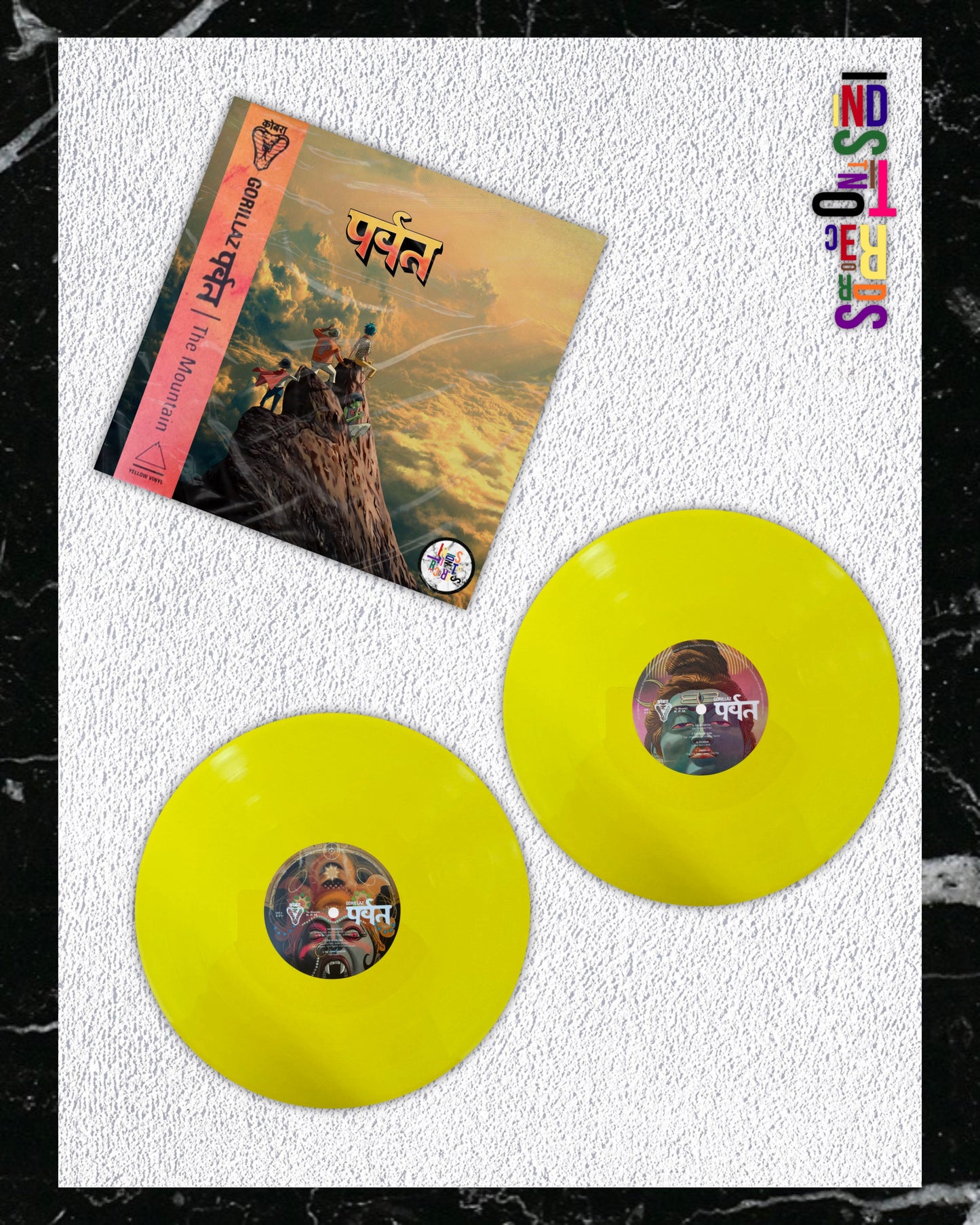 GORILLAZ 🏔️ THE MOUNTAIN 🟡 2XLP YELLOW VINYL 🏔️