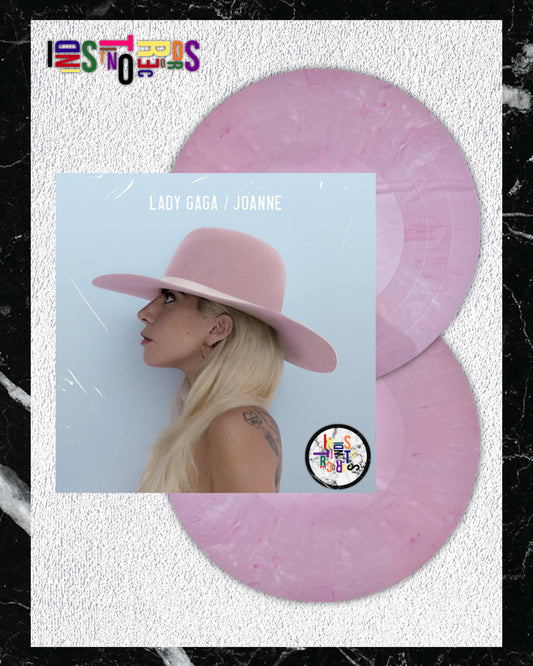 LADY GAGA 👒 JOANNE 💓 2XLP OPAQUE PINK VINYL 👒