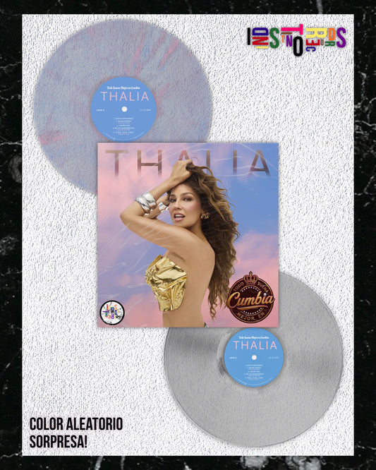 THALÍA 💗 TODO SUENA MEJOR EN CUMBIA 💗 CLEAR OR SWEETART RANDOM VINYL 💗