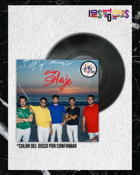 LITTLE JESUS 🌊 RÍO SALVAJE 🌅 COLOURED VINYL 🌊 *COLOR POR CONFIRMAR*