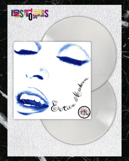 MADONNA 💙 EROTICA 🤍 REISSUE LIMITED EDITION 2XLP WHITE VINYL 💙