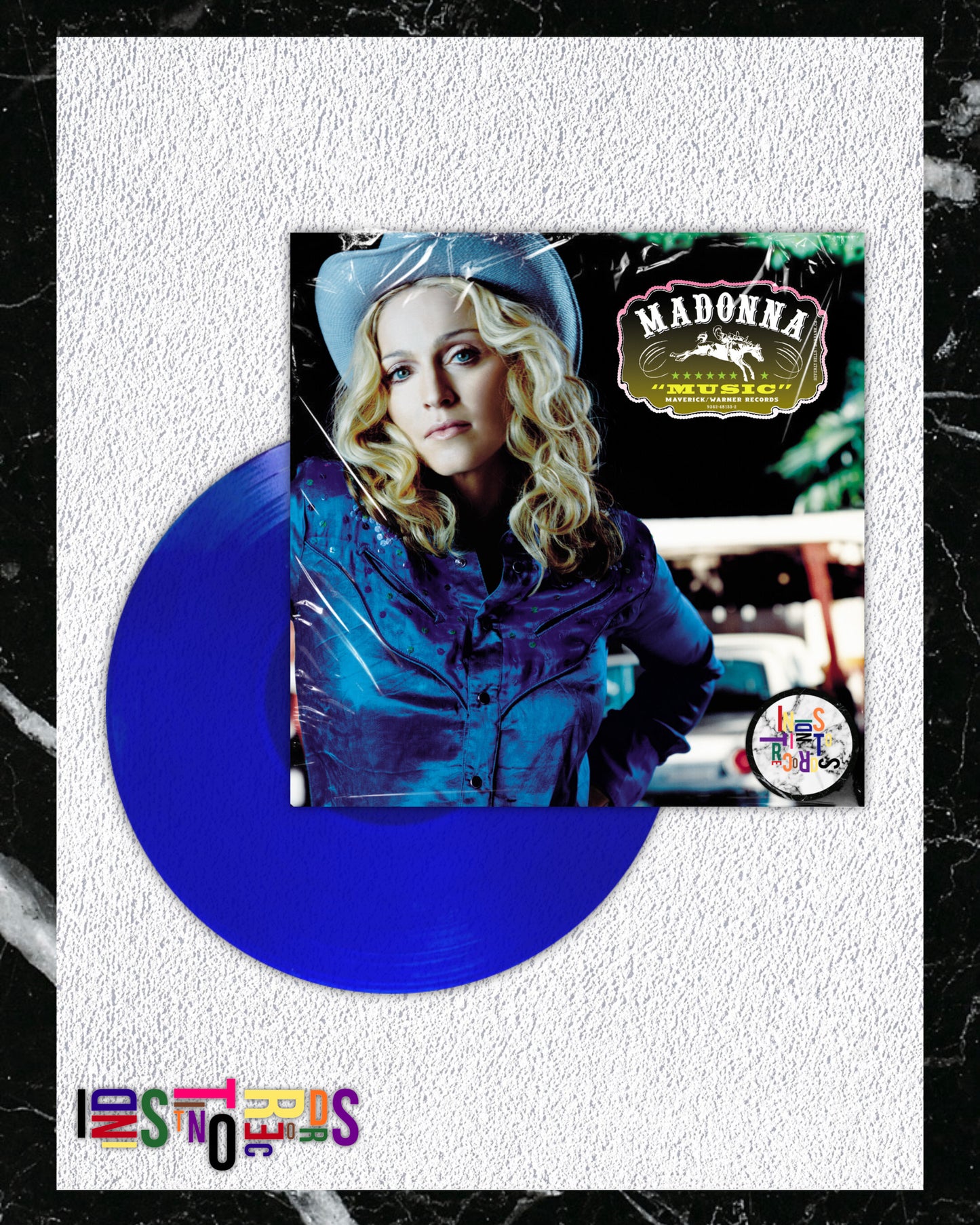 MADONNA 💙 MUSIC 🐎 REISSUE LIMITED EDITION TRANSLUCENT BLUE VINYL 💙