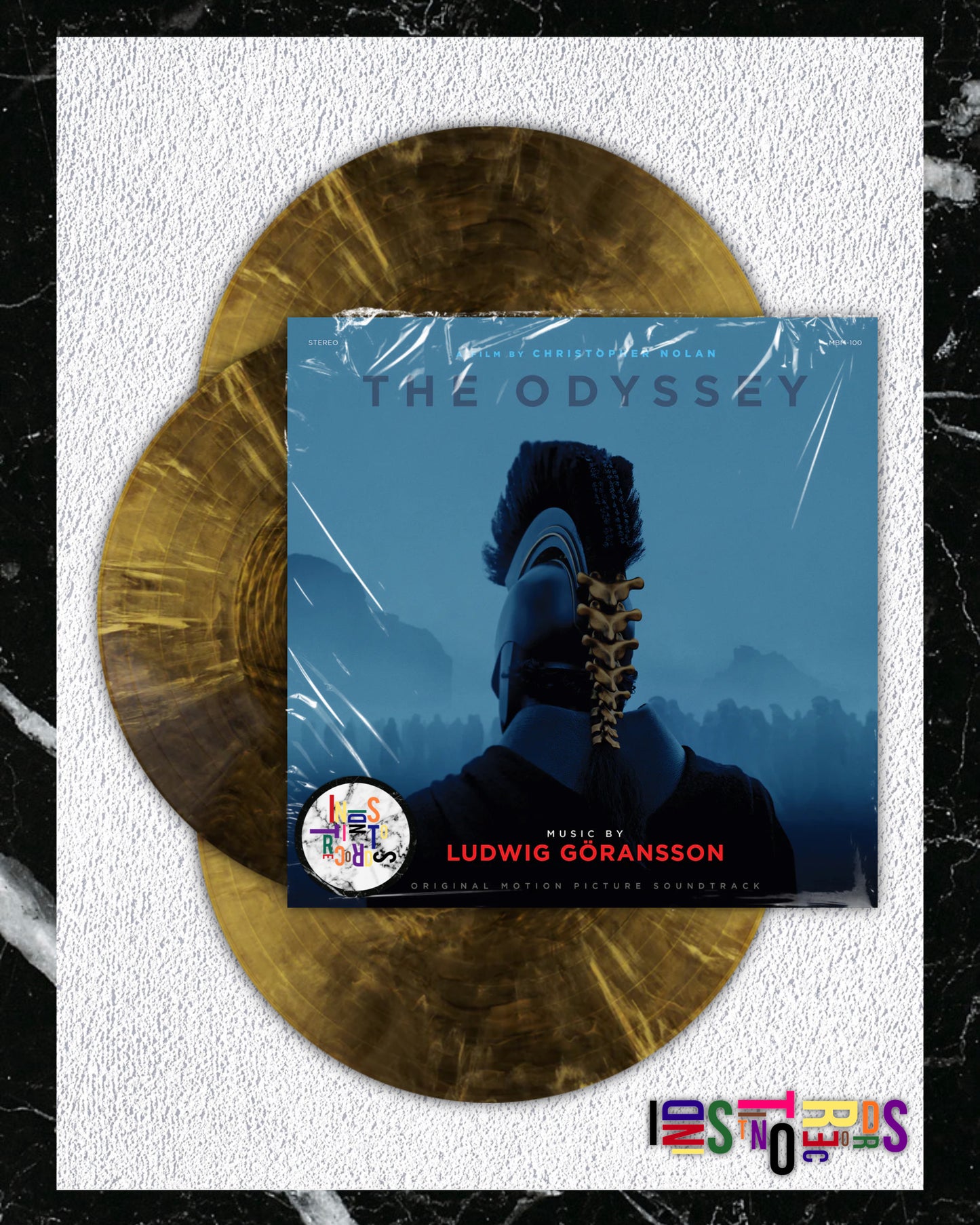 LUDWIG GÖRANSSON ⛵️ THE ODYSSEY ORIGINAL MOTION PICTURE SOUNDTRACK 🐎 LIMITED EDITION 3XLP GOLD VINYL ⛵️