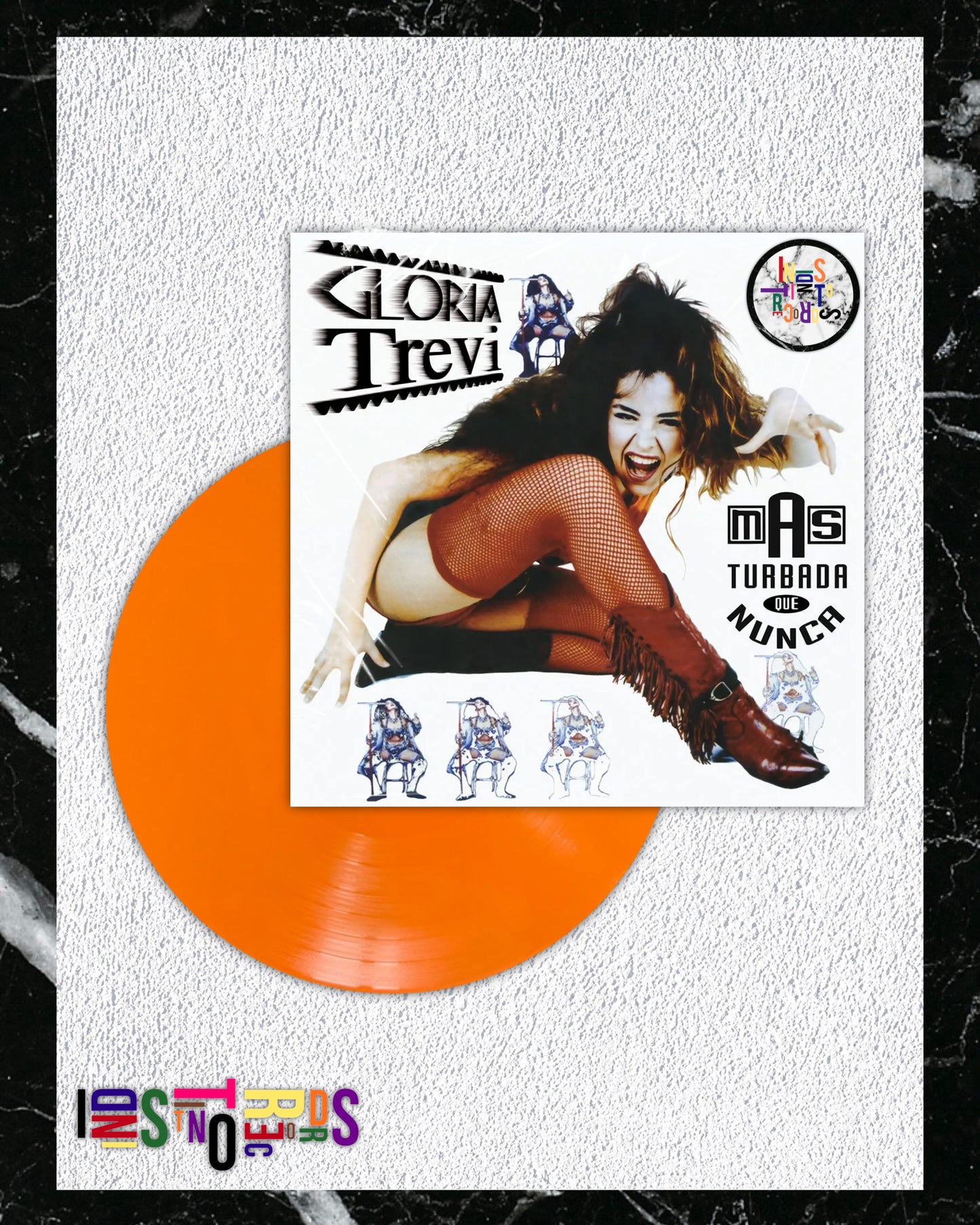 GLORIA TREVI 💃🏻 MÁS TURBADA QUE NUNCA 🟠 ORANGE COLORED VINYL 💃🏻