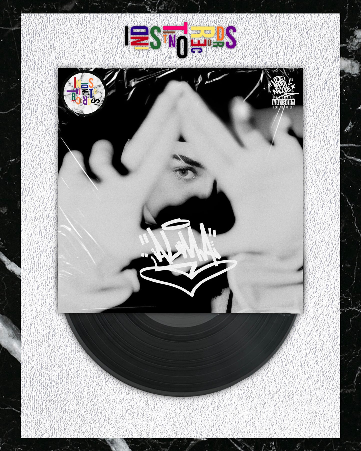 NICKI NICOLE 🖤 ALMA 😇 BLACK VINYL 🖤