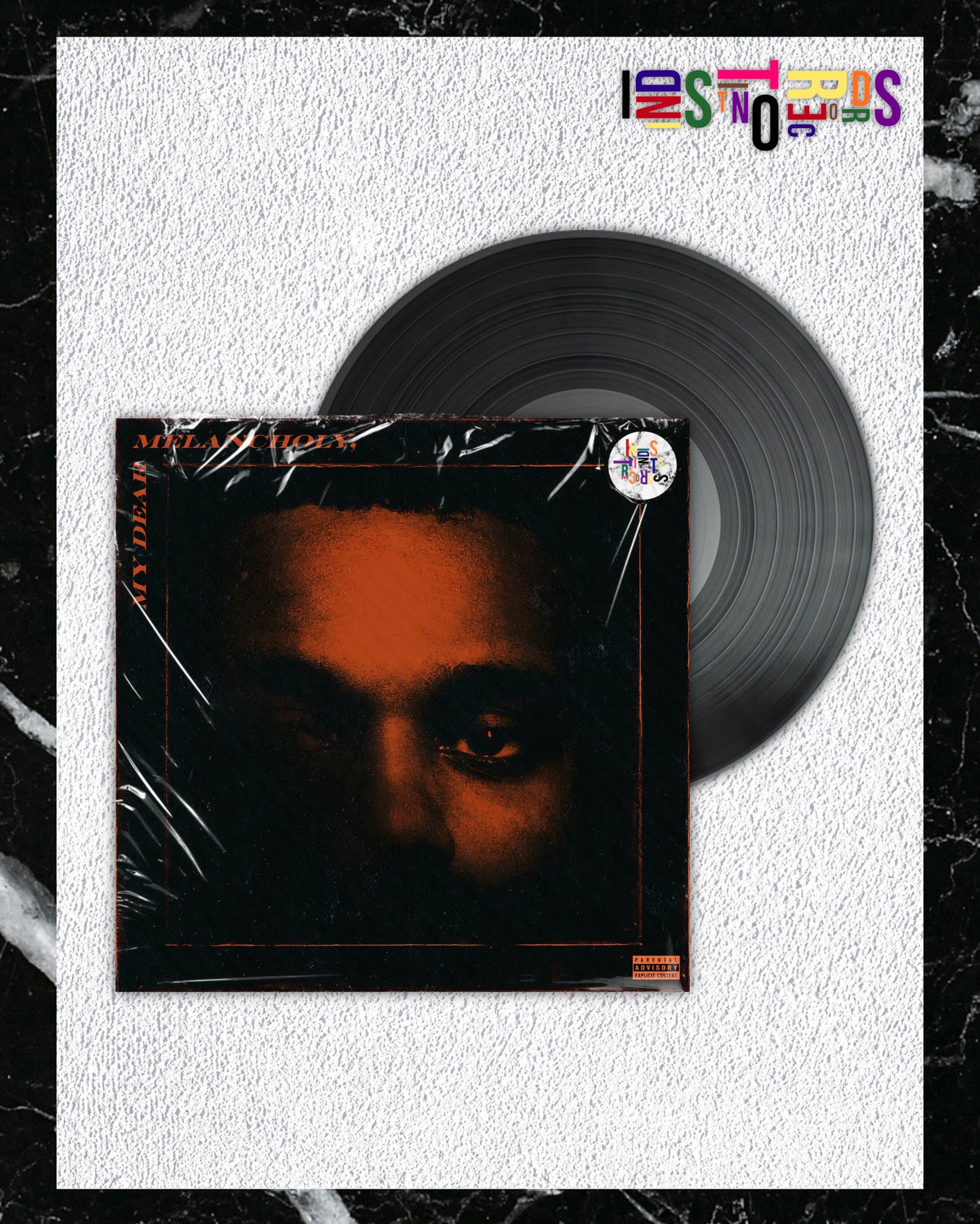 THE WEEKND ⚫️ MY DEAR MELANCHOLY 🟠 BLACK VINYL + ETCHED B SIDE ⚫️