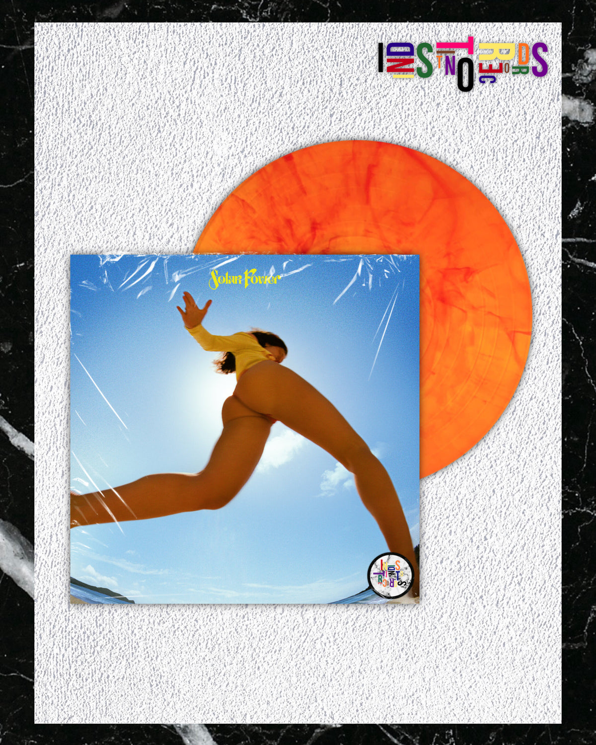 LORDE 🌞 SOLAR POWER 🏖️ LIMITED EDITION ORANGE MARBLE VINYL 🌞